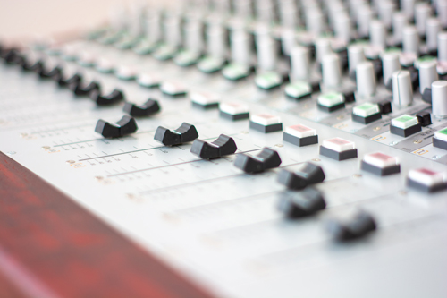 Ark console fader detail